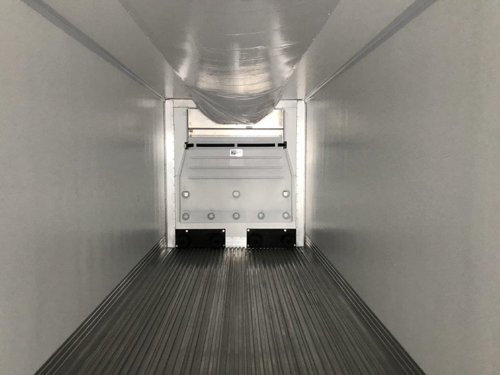 Interior of an empty Reefer van